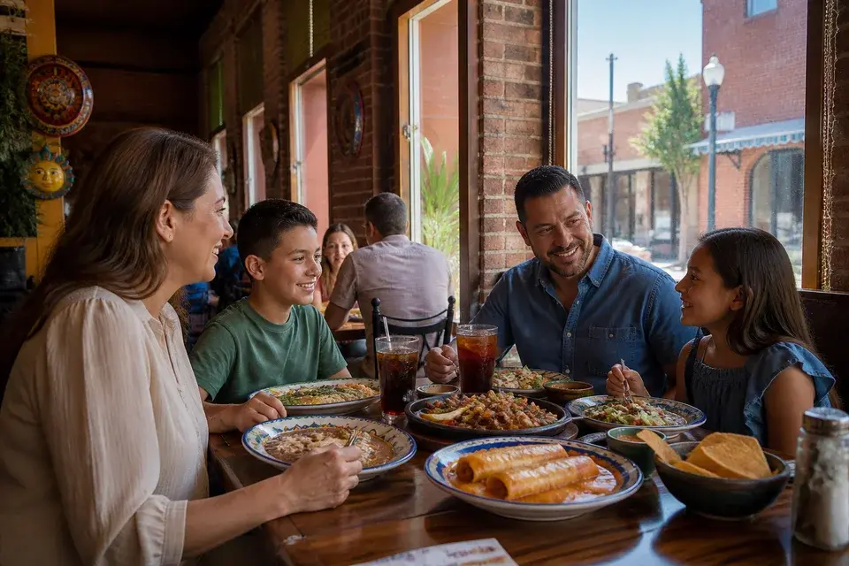 Generated editorial visualization for Casa Mama in Rockwall